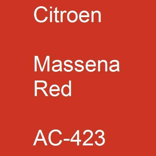 Citroen, Massena Red, AC-423.